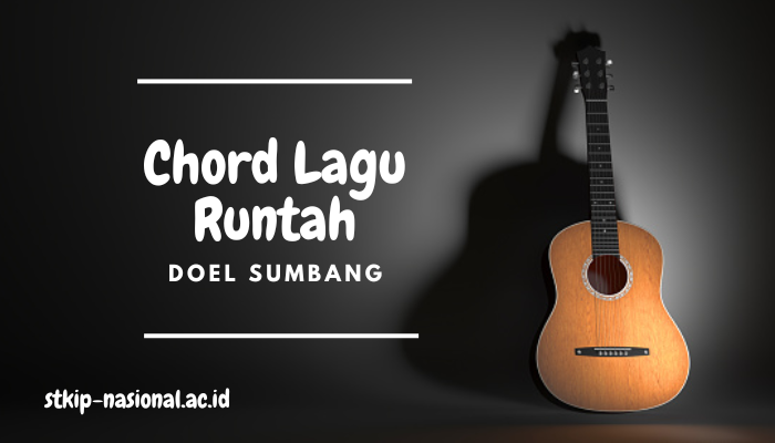 Chord dan Lirik Lagu Runtah dari Doel Sumbang yang Sedang Viral